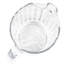 Cambro P320CW135 32 oz Plastic Pitcher w/ Thumb Grip, Clear thumbnail 3