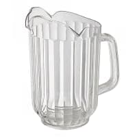 Cambro P60CW135 60 oz Camwear Pitcher - 9x7 1/4" Clear thumbnail 3