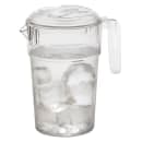 Cambro PC34CW135 34 oz Plastic Pitcher w/ Thumb Grip, Frosted thumbnail 4