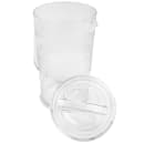 Cambro PC64CW135 64 oz Plastic Pitcher w/ Thumb Grip, Clear thumbnail 2