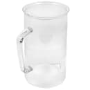 Cambro PC64CW135 64 oz Plastic Pitcher w/ Thumb Grip, Clear thumbnail 5