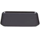 Cambro PT1014110 Rectangular Polytread Tray - 10 9/16x13 5/8" Black thumbnail 2