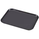 Cambro PT1014110 Rectangular Polytread Tray - 10 9/16x13 5/8" Black thumbnail 4