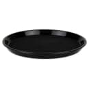 Cambro PT1100110 11" Round Polytread Tray - Black thumbnail 2