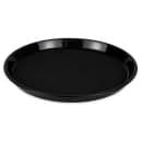 Cambro PT1100110 11" Round Polytread Tray - Black thumbnail 3