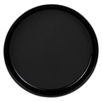 Cambro PT1100167 11" Round Polytread Tray - Brown thumbnail 2