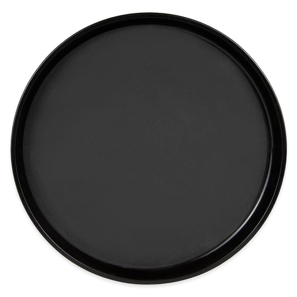 Cambro PT1400110 14" Round Polytread Tray - Black