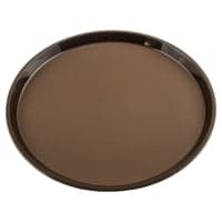 Cambro PT1400110 14" Round Polytread Tray - Black thumbnail 6