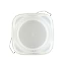 Cambro PWB12PROPP190 12 qt. CamRound® FreshPro Food Storage Pail w/ Bail Handle - Polypropylene, Translucent thumbnail 6