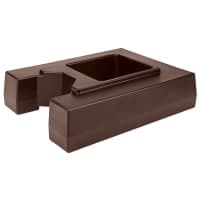 Cambro R1000LCD157 Camtainer Riser - 19 1/2x15 3/8x4 1/2" Coffee Beige thumbnail 3