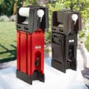 Cambro R500LCD110 Camtainer Riser - 16 1/2x9x4 1/2" Black thumbnail 2