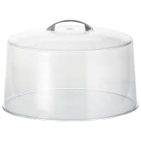 Cambro RD1200CW135 12" Camwear Cake Display Cover - Clear/Chrome thumbnail 2