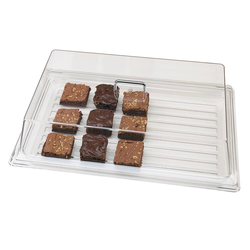 Cambro RD1220CW135 Rectangular Display Cover - 12x20" Clear/Chrome