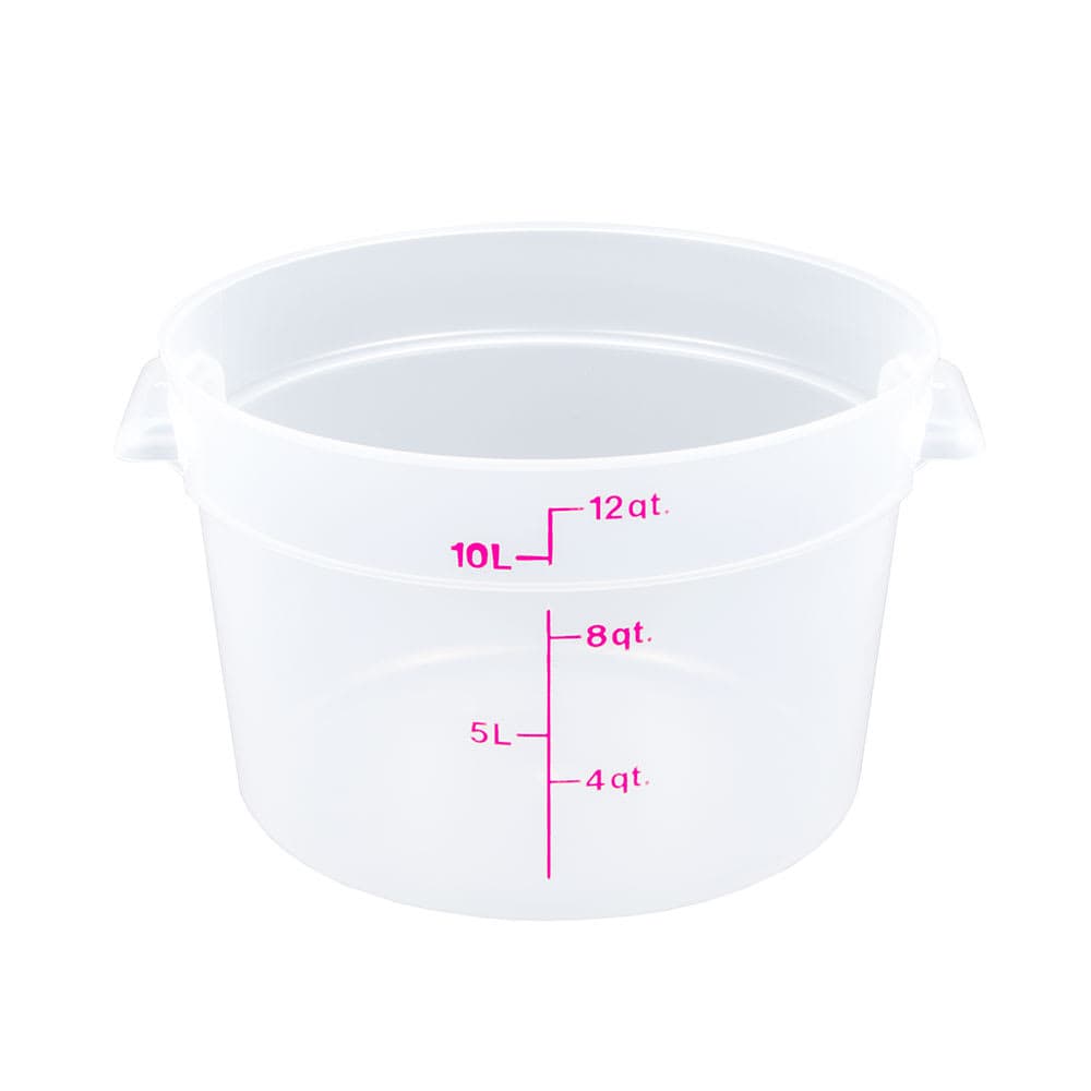 Cambro RFS12PP190 12 qt Round Storage Container - Translucent