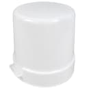 Cambro RFS18148 18 qt Round Storage Container - Natural White thumbnail 5