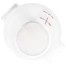 Cambro RFS1PP190 1 qt Round Storage Container - Translucent thumbnail 6