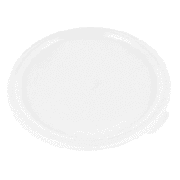 Cambro RFS2SCPP190 Camwear Seal Cover, for 2 & 4 qt Clear Containers, Round, Translucent thumbnail 2