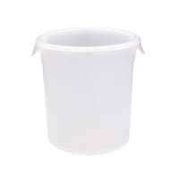 Cambro RFS4148 4 qt Round Storage Container - Natural White thumbnail 2
