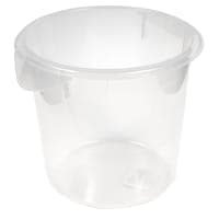 Cambro RFS4PP190 4 qt Round Storage Container - Translucent thumbnail 3