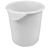Cambro RFS8148 8 qt Round Storage Container - Natural White thumbnail 2