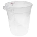 Cambro RFS8PP190 8 qt Round Storage Container - Translucent thumbnail 5