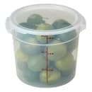 Cambro RFSC6PP190 Cover, for Clear Storage Container, 6 & 8 qt, Translucent, Polypropylene thumbnail 6