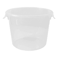 Cambro RFSCW6135 6 qt Camwear Round Storage Container - Clear thumbnail 3