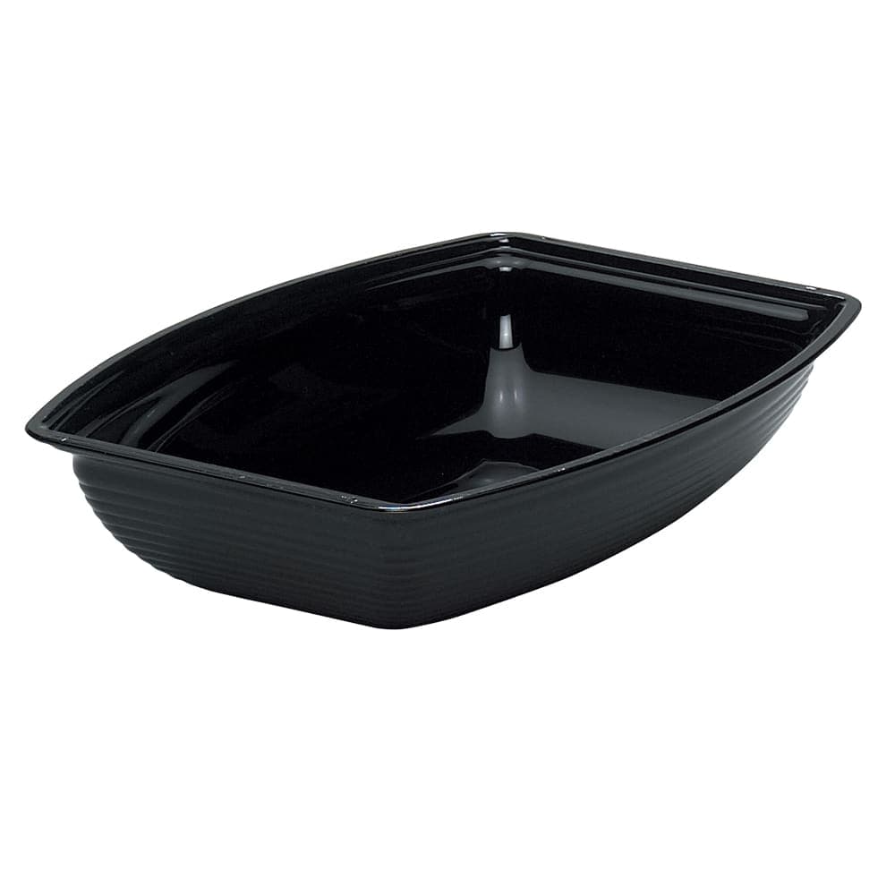 Cambro RSB1014CW110 5 qt Rectangular Camwear Bowl - 10 3/4x14 9/16" Black