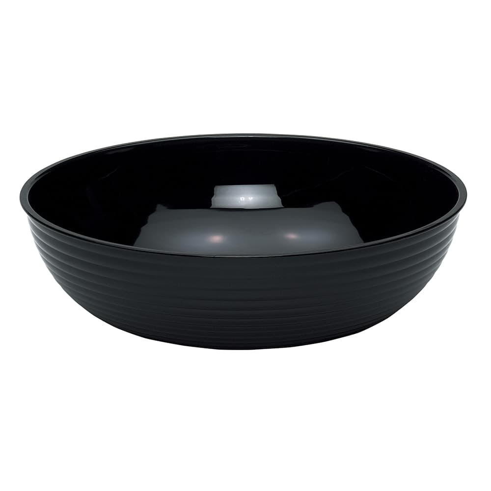 Cambro RSB10CW110 10" Round Camwear Bowl - 3 1/5 qt Capacity, Black