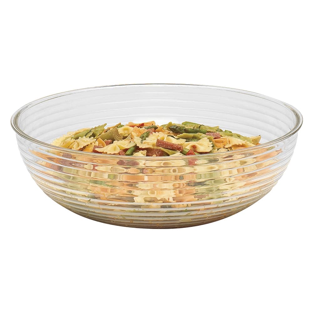 Cambro RSB12CW135 12" Round Camwear Bowl - 5 4/5 qt Capacity, Clear