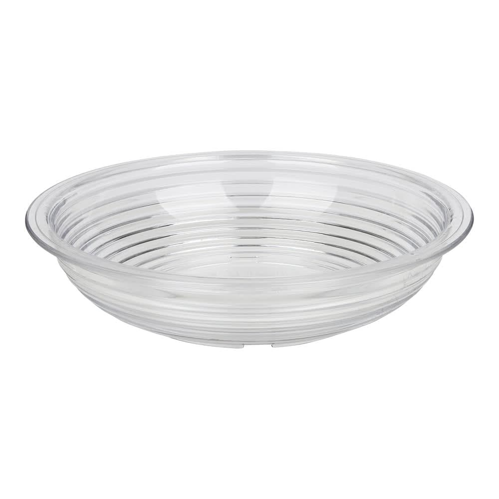 Cambro RSB23CW135 23" Round Camwear Bowl - 40 qt Capacity, Clear