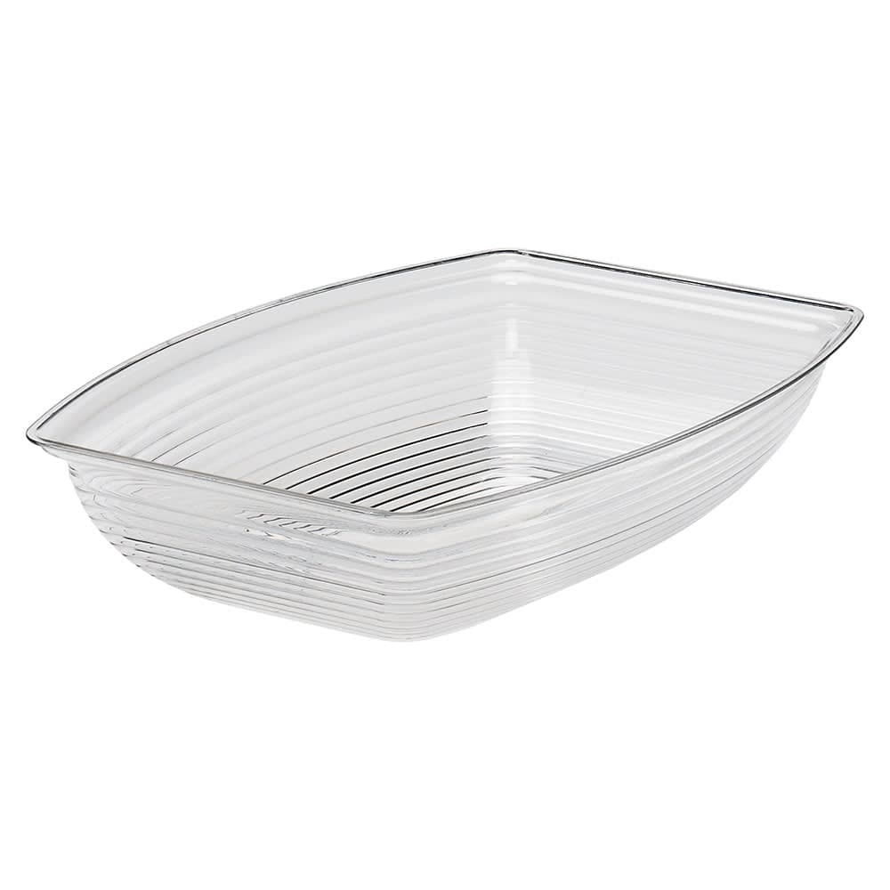 Cambro RSB912CW135 2 9/10 qt Rectangular Camwear Bowl - 9 x 12 1/8" Clear