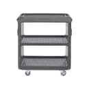 Cambro SC225615 31 1/4" Beverage Service Cart, 18"D x 34" H, Charcoal Gray thumbnail 17