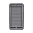 Cambro SC225S615 31 1/4" Beverage Service Cart, 18"D x 34" H, Charcoal Gray thumbnail 13