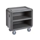 Cambro SC225S615 31 1/4" Beverage Service Cart, 18"D x 34" H, Charcoal Gray thumbnail 9