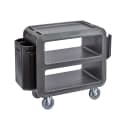 Cambro SC230110 37 1/2" Beverage Service Cart, 22"D x 37 1/4" H, Black thumbnail 7