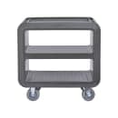 Cambro SC230110 37 1/2" Beverage Service Cart, 22"D x 37 1/4" H, Black thumbnail 9