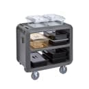 Cambro SC230615 37 1/2" Beverage Service Cart, 22"D x 37 1/4" H, Charcoal Gray thumbnail 3