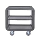 Cambro SC230S615 37 1/2" Beverage Service Cart, 22"D x 37 1/4" H, Charcoal Gray thumbnail 9