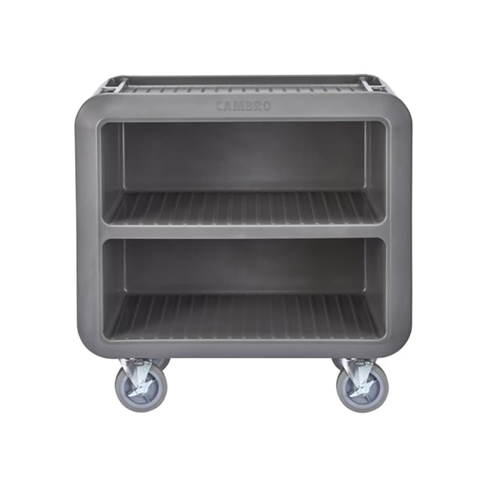 Cambro SC330131 37 1/2" Beverage Service Cart, 22"D x 37 1/4" H, Dark Brown