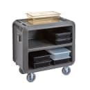 Cambro SC330615 37 1/2" Beverage Service Cart, 22"D x 37 1/4" H, Charcoal Gray thumbnail 10