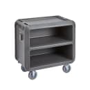 Cambro SC330615 37 1/2" Beverage Service Cart, 22"D x 37 1/4" H, Charcoal Gray thumbnail 14