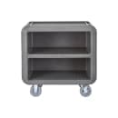 Cambro SC330615 37 1/2" Beverage Service Cart, 22"D x 37 1/4" H, Charcoal Gray thumbnail 17