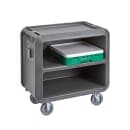 Cambro SC330615 37 1/2" Beverage Service Cart, 22"D x 37 1/4" H, Charcoal Gray thumbnail 8