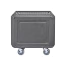 Cambro SC330S615 37 1/2" Beverage Service Cart, 22"D x 37 1/4" H, Charcoal Gray thumbnail 13