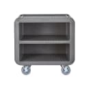 Cambro SC330S615 37 1/2" Beverage Service Cart, 22"D x 37 1/4" H, Charcoal Gray thumbnail 14