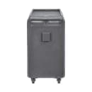 Cambro SC330S615 37 1/2" Beverage Service Cart, 22"D x 37 1/4" H, Charcoal Gray thumbnail 15