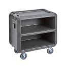 Cambro SC330S615 37 1/2" Beverage Service Cart, 22"D x 37 1/4" H, Charcoal Gray thumbnail 8