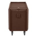 Cambro SC337131 41 1/2" Beverage Service Cart, 23 4/5"D x 37 1/10" H, Dark Brown thumbnail 3