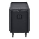 Cambro SC337S110 41 1/2" Beverage Service Cart, 23 4/5"D x 37 1/10" H, Black thumbnail 3